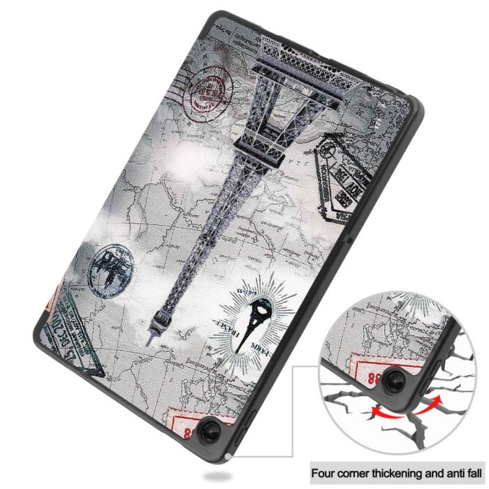 Bild 6, Lenovo Tab M10 Plus Gen 3 Fodral Tri-Fold Eiffeltornet