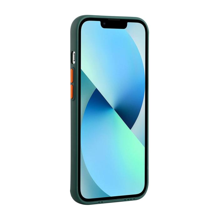 Bild 4, iPhone 13 Skal Med Kortfack Mörk Grön