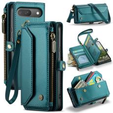 CASEME Google Pixel 10/10 Pro / 9/9 Pro Fodral L&auml;der Gr&ouml;n