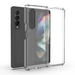 Galaxy Z Fold 4 Skal Shockproof Akryl Transparent