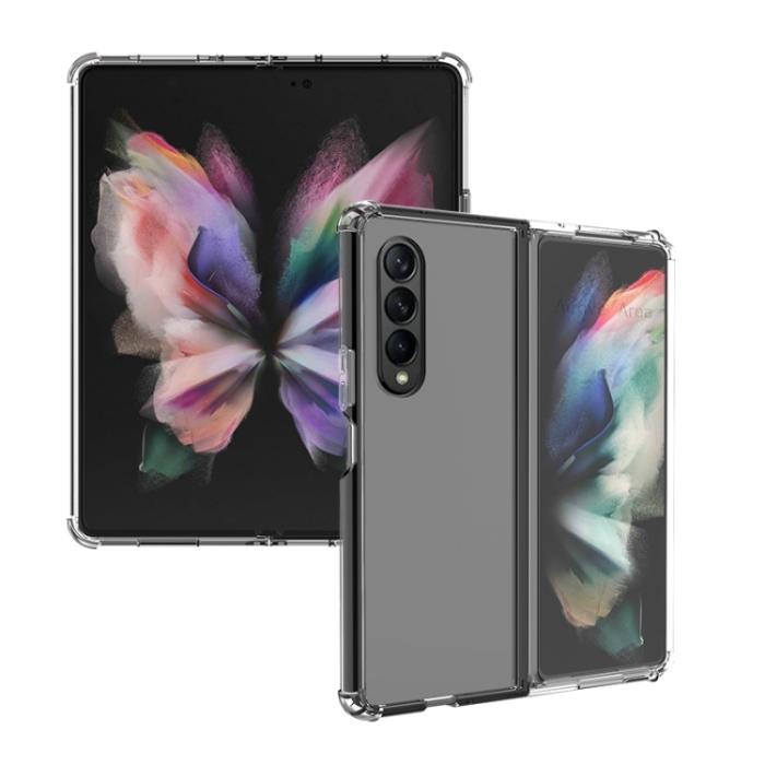 Bild 3, Galaxy Z Fold 4 Skal Shockproof Akryl Transparent