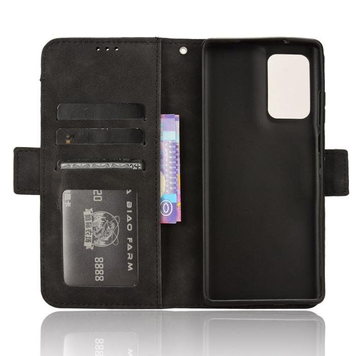 Bild 5, Motorola Edge 50 Fusion 5G Fodral Med Avtagbart Kortfodral Svart