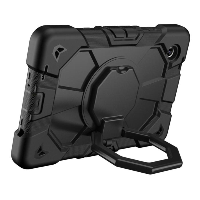 Bild 3, Galaxy Tab A11 Plus Skal Kickstand Shockproof Svart