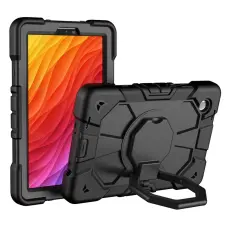 Galaxy Tab A11 Plus Skal Kickstand Shockproof Svart