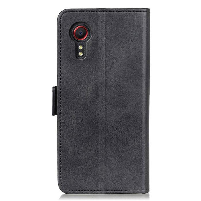 Bild 6, Samsung Galaxy Xcover 7 Fodral Läder Svart