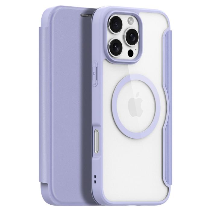 Bild 1, DUX DUCIS iPhone 16 Pro Fodral MagSafe Skin X Pro Lila
