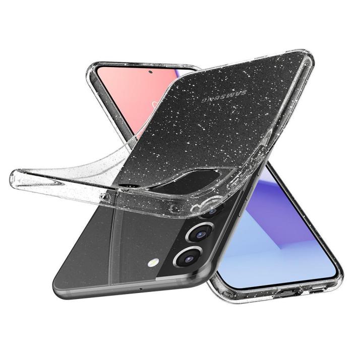 Bild 4, Spigen Samsung Galaxy S22 Skal Glitter Liquid Crystal