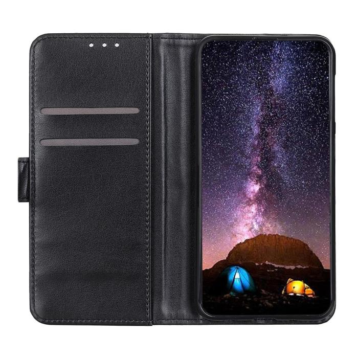 Bild 5, Samsung Galaxy A72 - Nit Dekor Läder Fodral - Svart