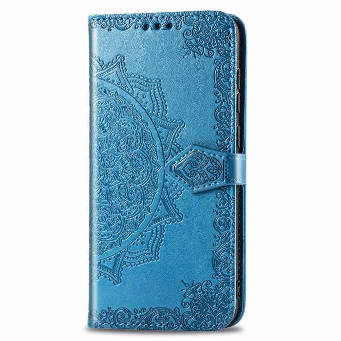 Bild 4, iPhone 11 - Plånboksfodral Mandala - Blå
