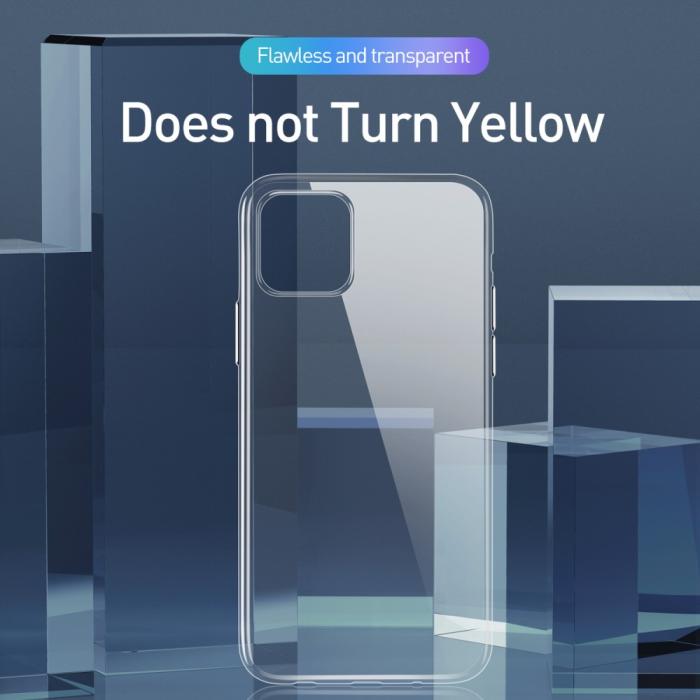 Bild 2, iPhone 11 - BASEUS TPU Skal - Transparent