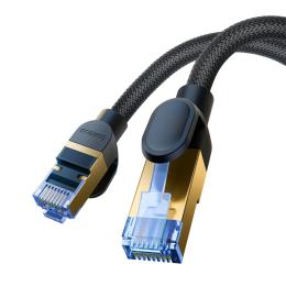 BASEUS 2 m Cat7 RJ45 Nätverkskabel Svart