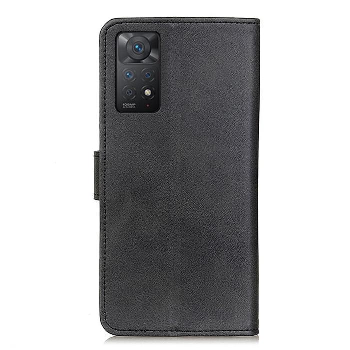 Bild 3, Xiaomi Redmi Note 11 Pro 5G Fodral Solid Läder Svart