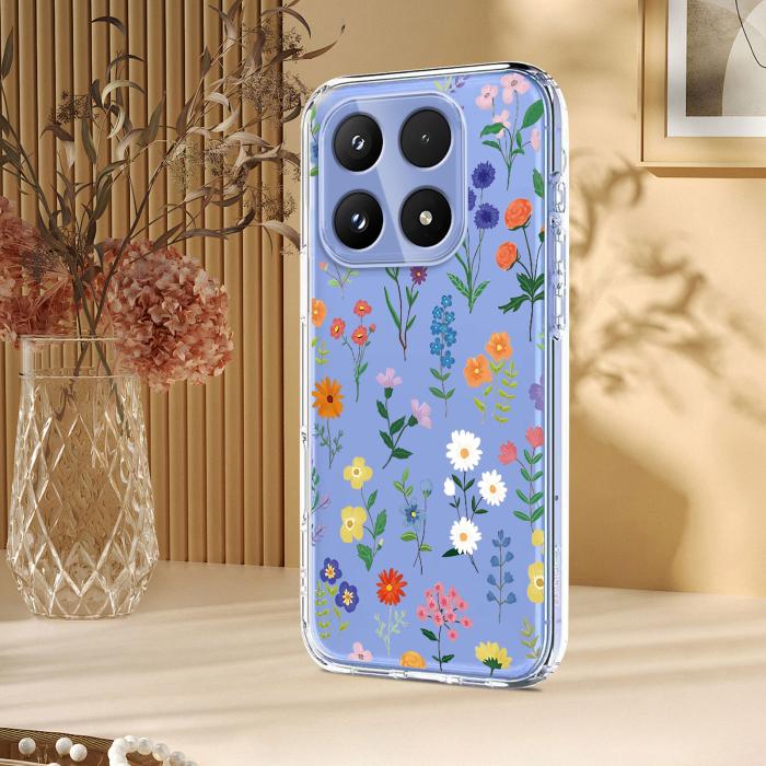 Bild 4, Xiaomi 17 Skal TPU Blommor Prästkragar