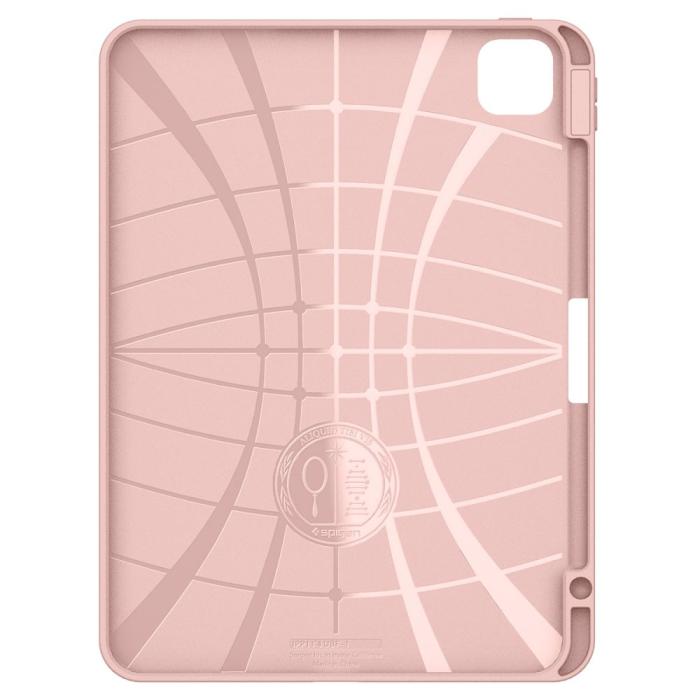 Bild 5, Spigen iPad Pro 11 2024 Fodral Urban Fit Roséguld