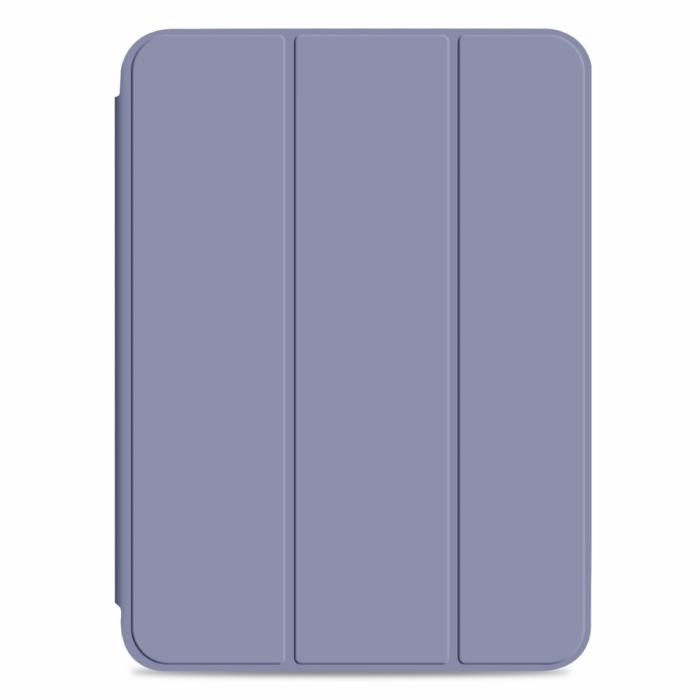 Bild 2, iPad Mini 2024/2021 Fodral Slim Tri-Fold Pennhållare Lila