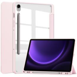 Galaxy Tab S9 FE Fodral Hybrid Pennhållare Rosa