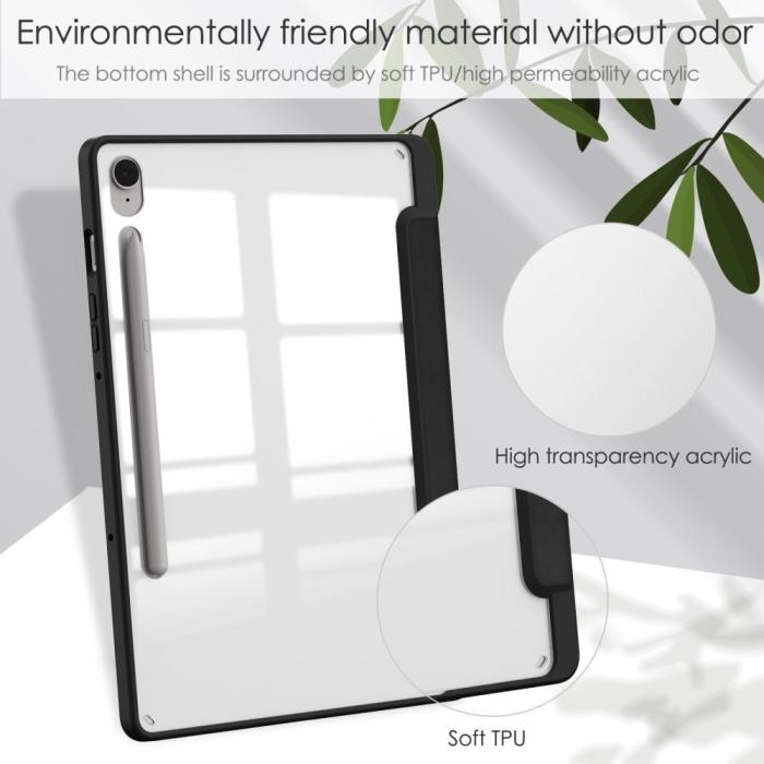 Bild 6, Galaxy Tab S9 FE Fodral Hybrid Pennhållare Svart