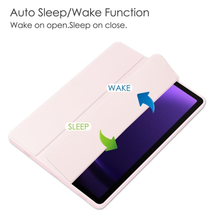 Bild 3, Galaxy Tab S9 FE Fodral Hybrid Pennhållare Rosa