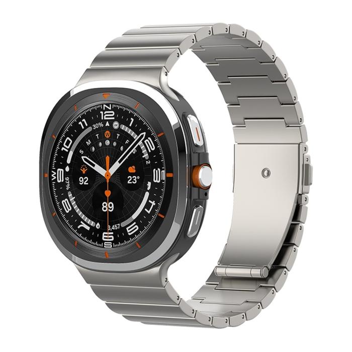 Bild 2, Samsung Galaxy Watch 8 46/44/40 mm Armband Metall Titanium