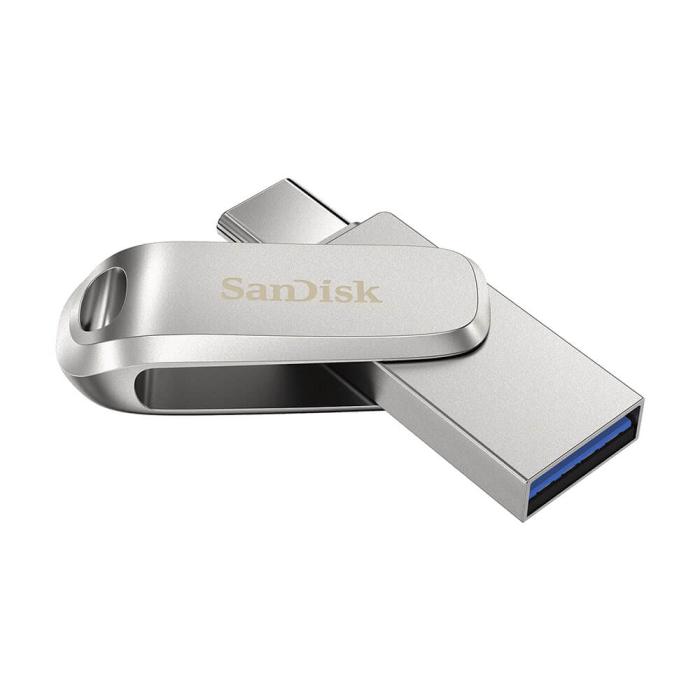 Bild 3, SanDisk USB Dual Drive Luxe 64 GB 150MB/s USB-C / USB 3.1