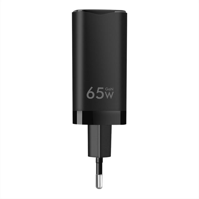 Bild 2, Tactical 65W GaN Väggladdare FlashBang Svart