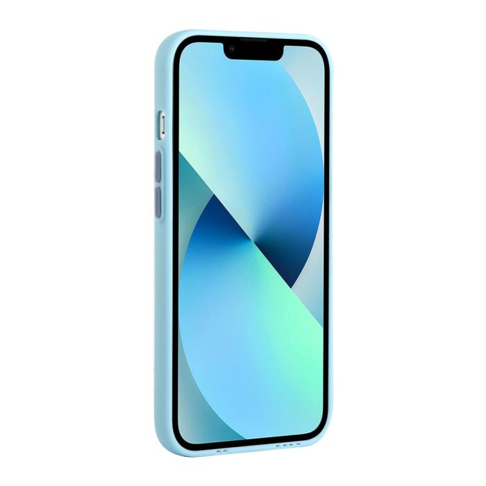 Bild 4, iPhone 13 Skal Med Kortfack Ljus Blå