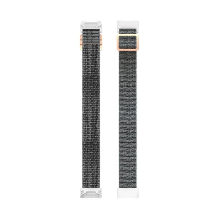 Bild 5, Fitbit Charge 6 / 5 Armband Justerbart Nylon Grå