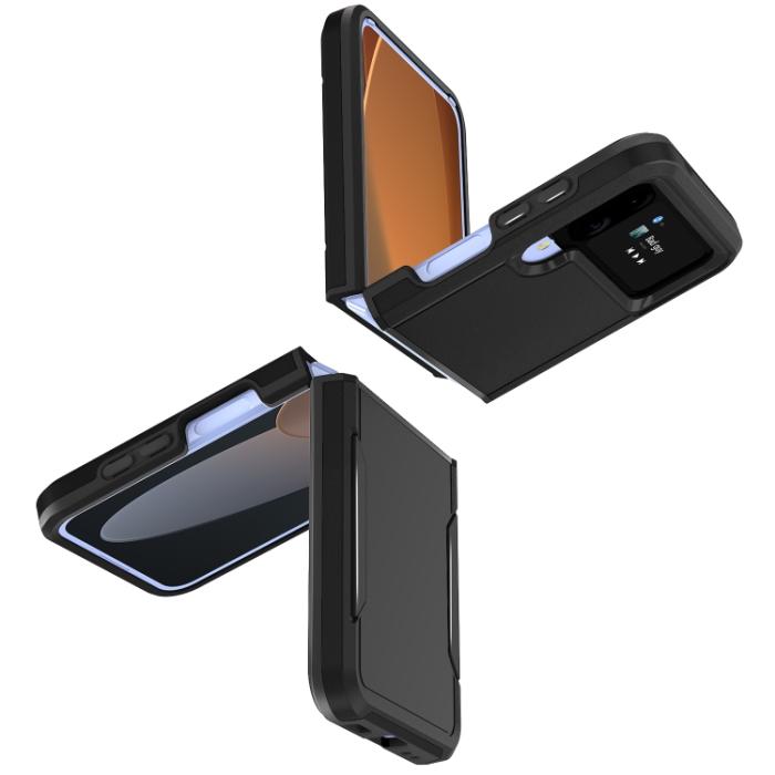 Bild 2, Samsung Galaxy Z Flip 4 Skal Heavy Armor Hybrid Svart