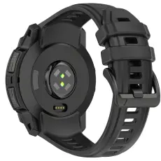 Garmin Instinct 3 45 mm Klockarmband Silikon Svart