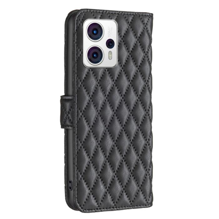 Bild 3, Motorola Moto G13 / G23 / G53 5G Fodral Diamond Svart