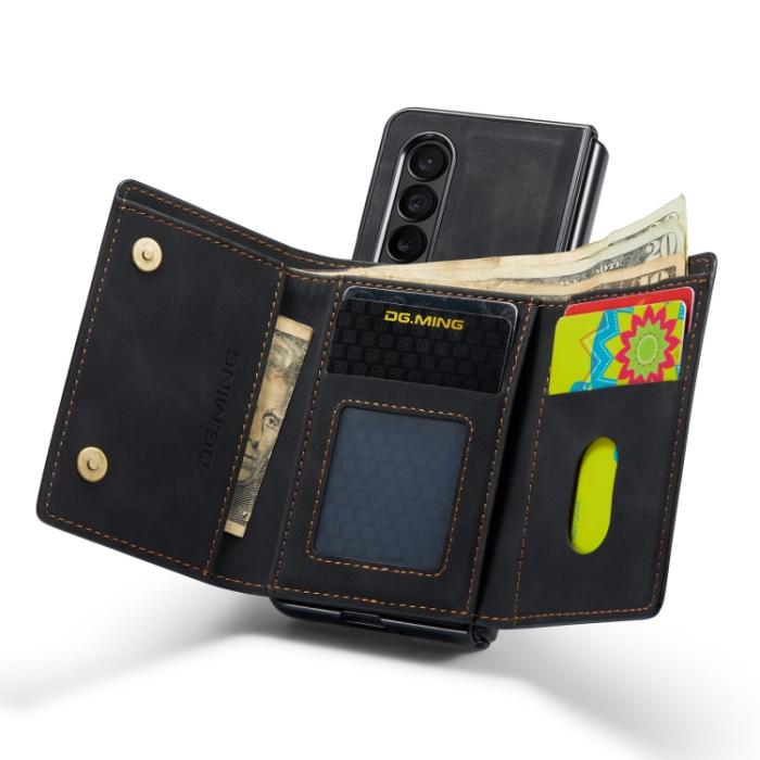 Bild 6, DG.MING Galaxy Z Fold 3 Skal 2in1 Magnetisk Avtagbart Kortfack