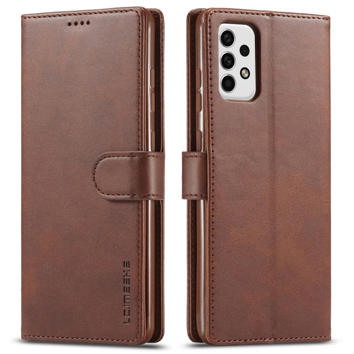 Bild 1, LC.IMEEKE Samsung Galaxy A23 5G Fodral Läder Brun
