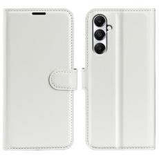 Samsung Galaxy A05s 4G Fodral Litchi Läder Vit