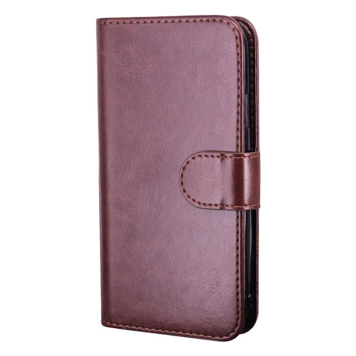 Bild 2, iPhone 11 Pro - Fodral / Magnet Skal 2in1 - Brun