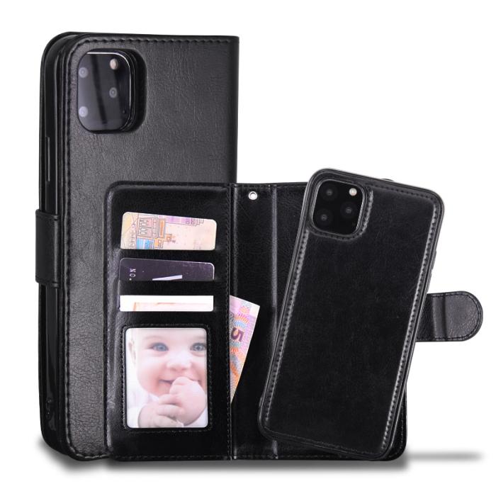 Bild 1, iPhone 11 Pro - Fodral / Magnet Skal 2in1 - Välj Färg!