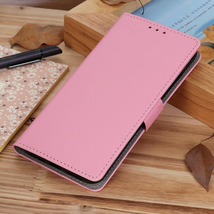 Bild 4, Samsung Galaxy A72 - Läder Fodral - Rosa