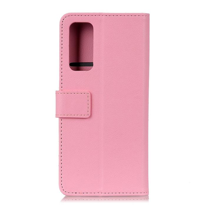 Bild 5, Samsung Galaxy A72 - Läder Fodral - Rosa