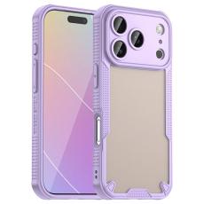 18 Pro Max/17 Pro Max Skal Frostat Transparent/Lila