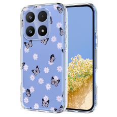 Xiaomi 17 Skal TPU Fj&auml;rilar/Blommor