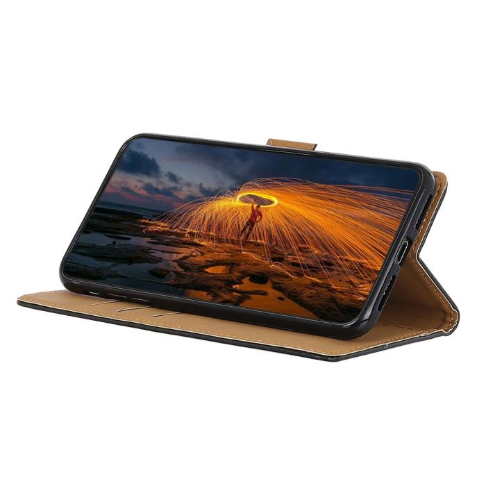 Bild 3, Samsung Galaxy A34 5G Fodral Läder Svart