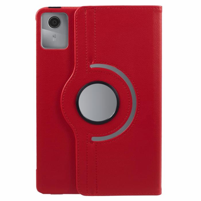 Bild 2, Lenovo Tab M11 Fodral 360° Rotation Röd