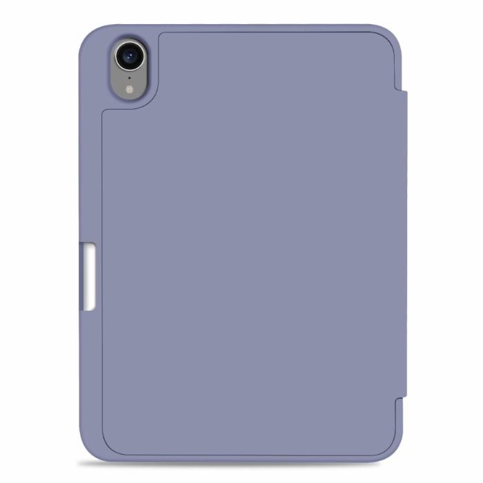 Bild 3, iPad Mini 2024/2021 Fodral Slim Tri-Fold Pennhållare Lila
