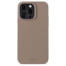 holdit iPhone 13 Pro Mobilskal Silikon Mocha Brown