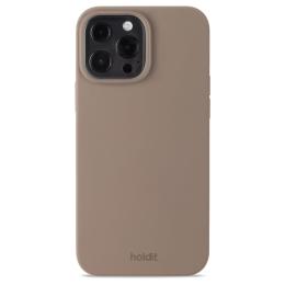 holdit iPhone 13 Pro Max Mobilskal Silikon Mocha Brown