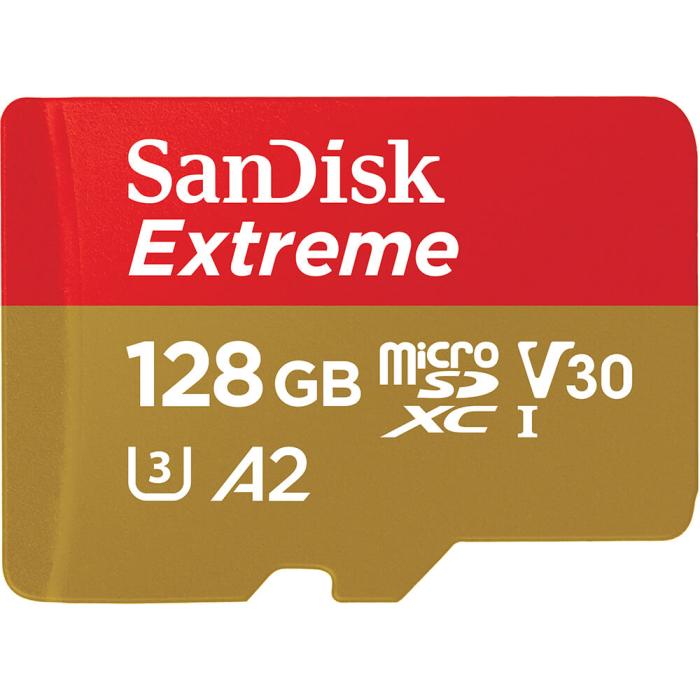 Bild 1, SanDisk MicroSDXC Extreme 128 GB 190MB/s
