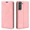 Samsung Galaxy S23 Plus Flip Fodral Skin Touch Ljus Rosa