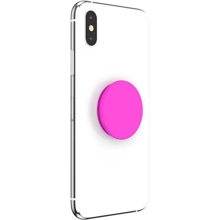 Bild 8, PopSockets Avtagbart Grip med Ställfunktion Neon Day Glo Pink