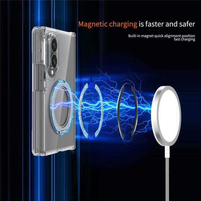 Bild 6, Samsung Galaxy Z Fold 8 Skal MagSafe TPU Transparent