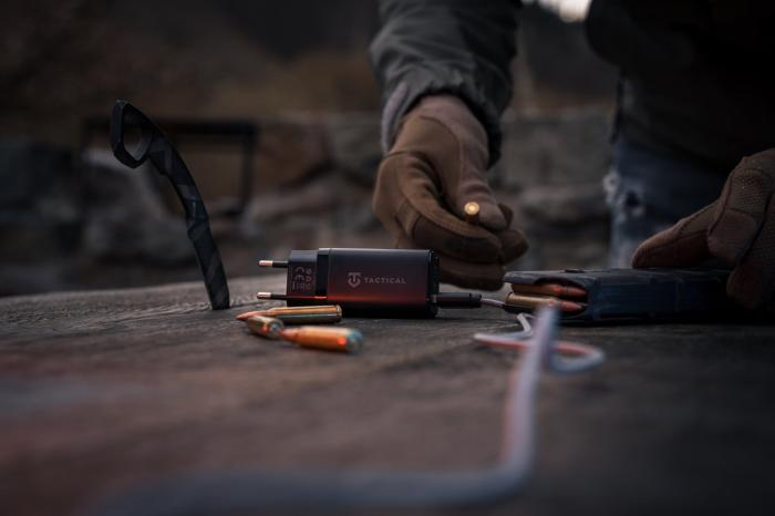 Bild 5, Tactical 65W GaN Väggladdare FlashBang Svart