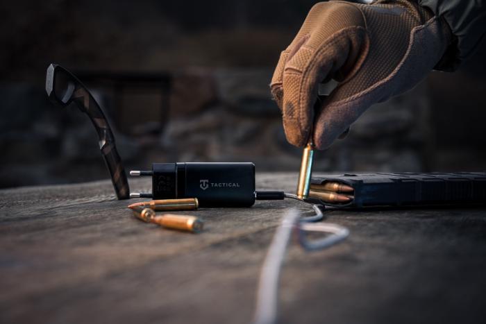 Bild 6, Tactical 65W GaN Väggladdare FlashBang Svart
